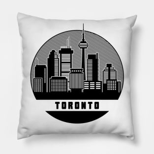 Toronto Ontario Canada Skyline Pillow