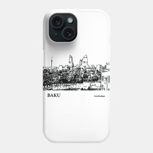 Baku Azerbaijan Phone Case