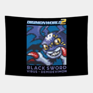 digimon world 2 black sword demidevimon Tapestry