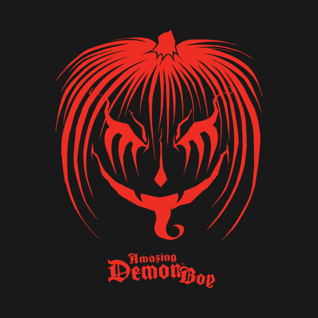 Amazing Demon Boy Pumpkinhead Red by JayJayJackson