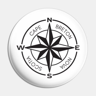 CAPE BRETON COMPASS Pin