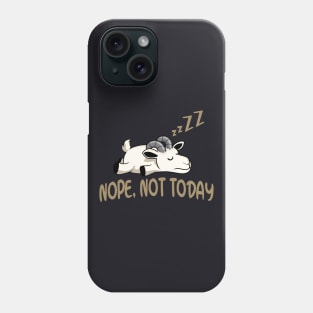 Funny lazy Goat Phone Case