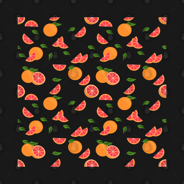 Grapefruit Pattern by maya-reinstein