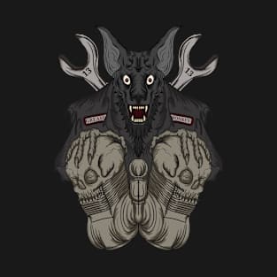 Wolf machine T-Shirt