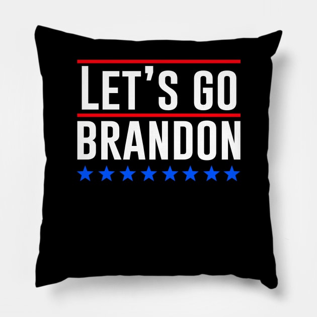 Let's Go Brandon, Joe Biden Chant, Impeach Biden Costume Pillow by wonderws