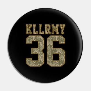 KLLRMY36camo Pin