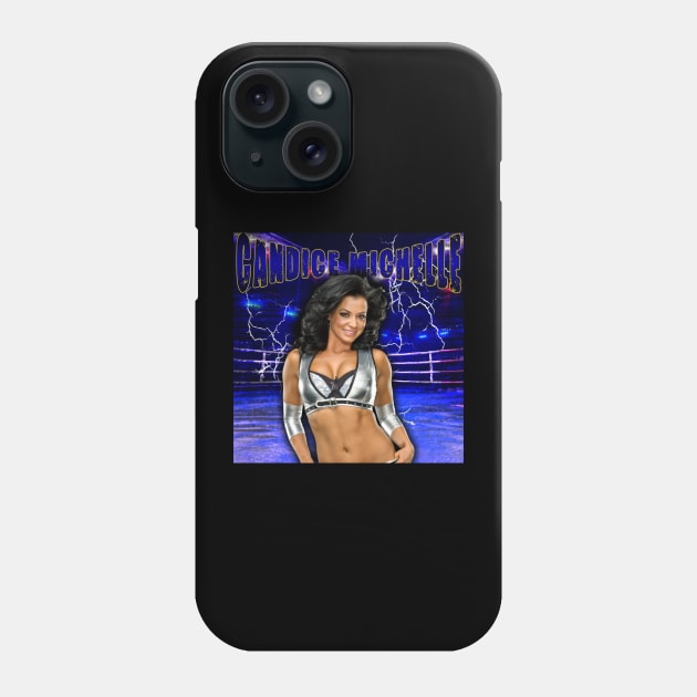 CANDICE MICHELLE Phone Case by Rofi Art