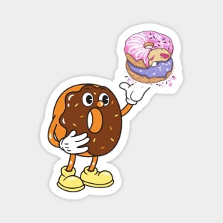 Doughnut loves Donuts Magnet