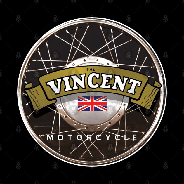 The Vincent Motorcycle by Midcenturydave