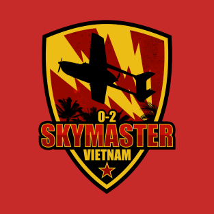 O-2 Skymaster (Front & Back logo) T-Shirt