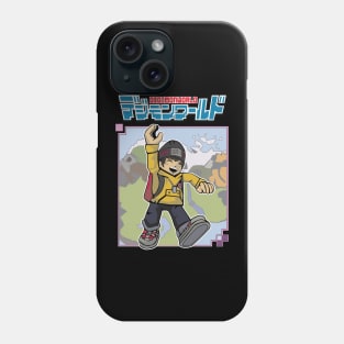 digimon world analog boy Phone Case