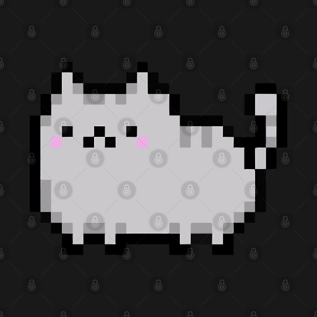 Pixel Cat by CurlyLamb