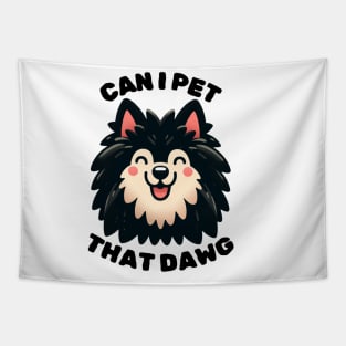 Cat I Pet that Dawg? Tapestry