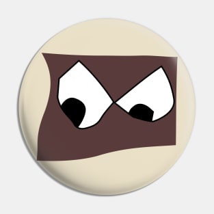 Angry eyes Pin