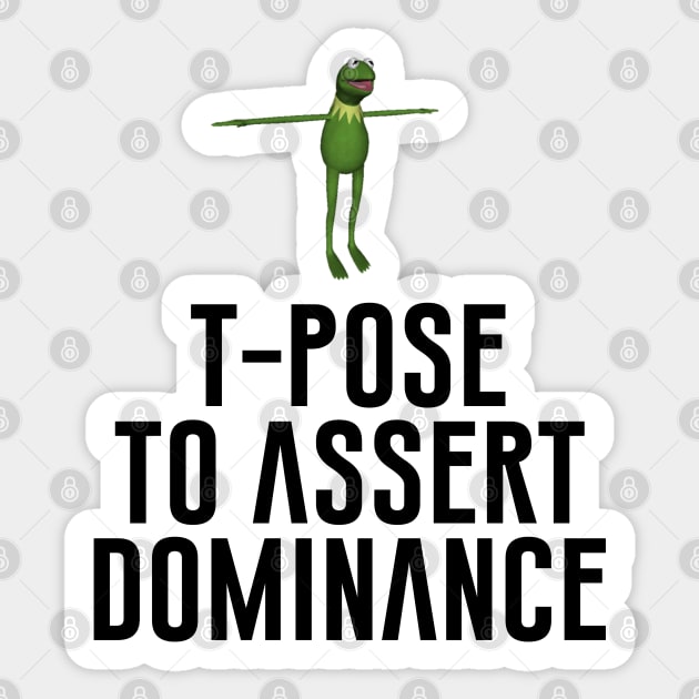 Tpose T Pose Meme GIF - Tpose T Pose Meme T Pose To Assert