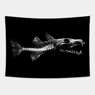 monster underwater skull Tapestry