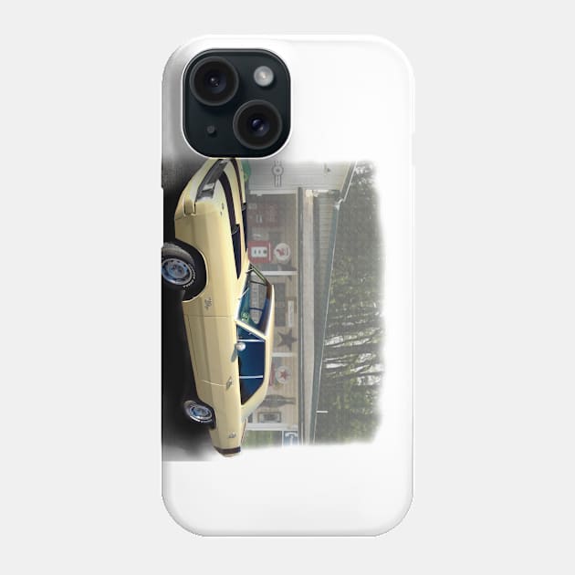1970  Dart Swinger in our filling station series Phone Case by Permages LLC