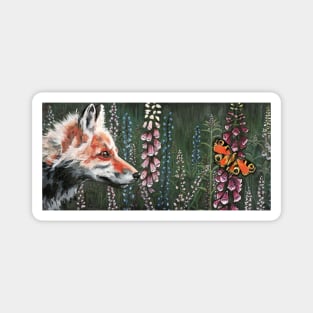 Foxgloves Magnet