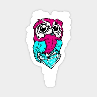 Dimond owl Magnet