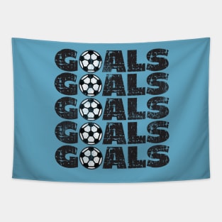 Goals,Just a Girl Who Loves Soccer, A Girl With Goals, Soccer Girl Tapestry