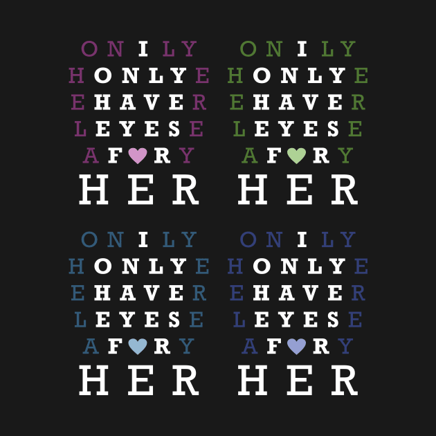 I Only have eyes for her by Lin Watchorn 