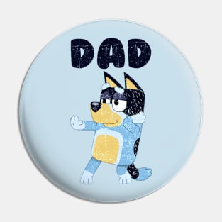 VINTAGE - NEW BLUEY DAD Pin