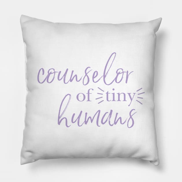 school counselor Pillow by stickersbycare