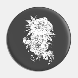 Alba flower Pin