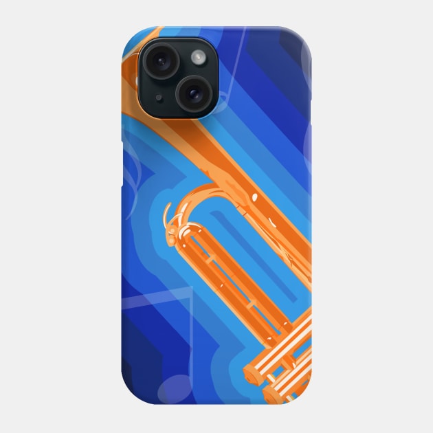 Trumpet Phone Case by MonkeyMade