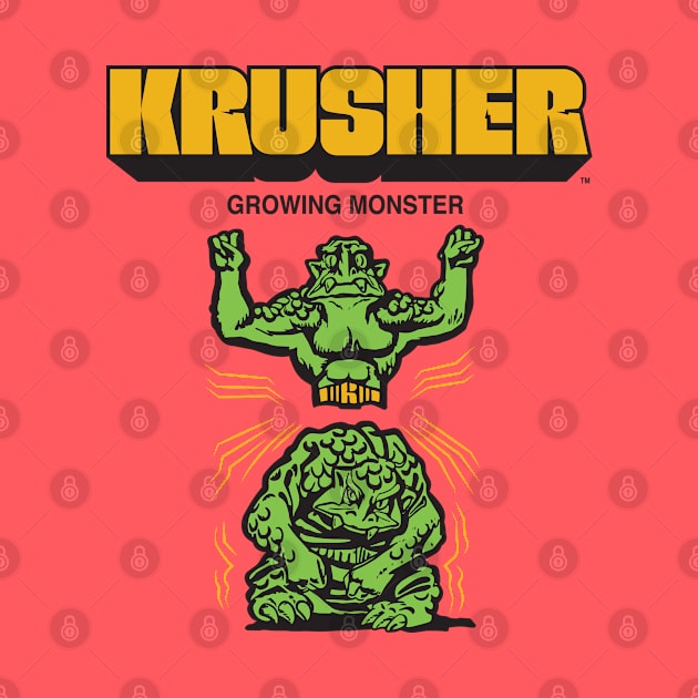 Krusher Monster Toy by Chewbaccadoll