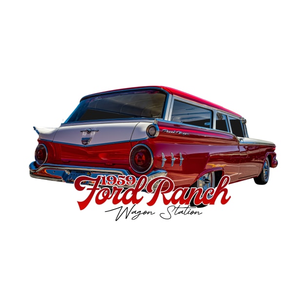 1959 Ford Ranch Station Wagon by Gestalt Imagery