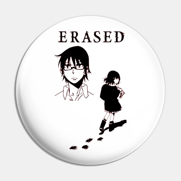 Kayo and Satoru Erased Boku dake ga inai machi Pin by OtakuPapercraft