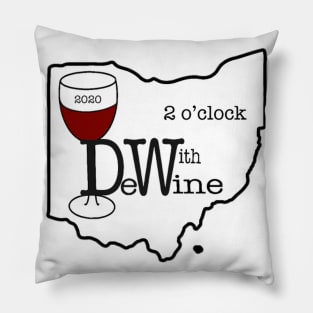 Wine With Dewine Pillow