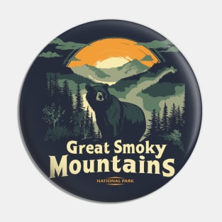 Great Smoky Mountains National Park Pin