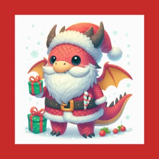 Cute Christmas Dragon T-Shirt