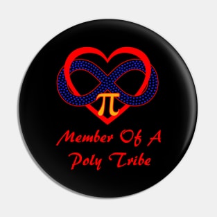 Polyamory Infinity Heart Poly Tribe Pin