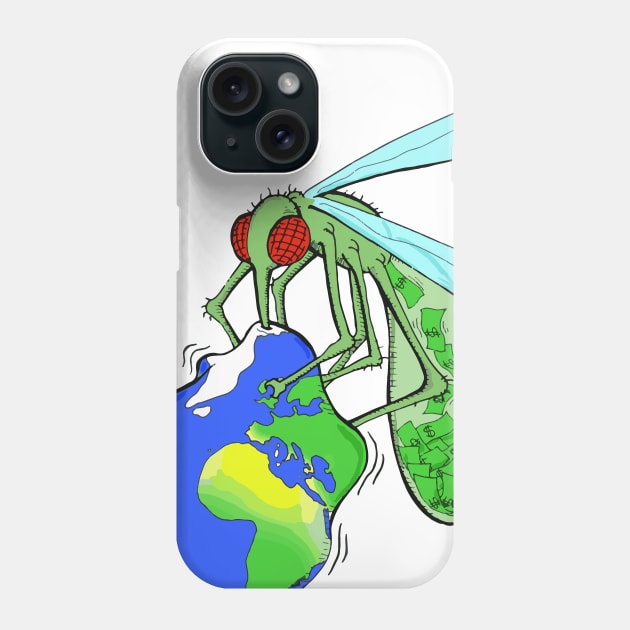 Mosquito Phone Case by lucamendieta