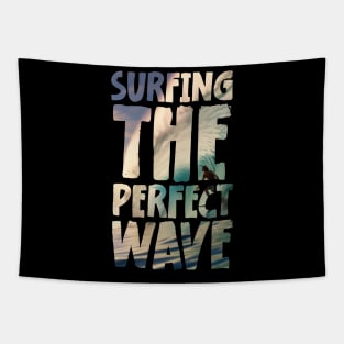 Surfing the perfect wave Tapestry