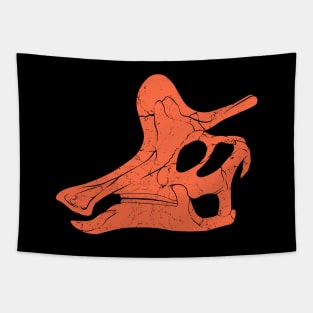 Lambeosaurus fossil skull Tapestry