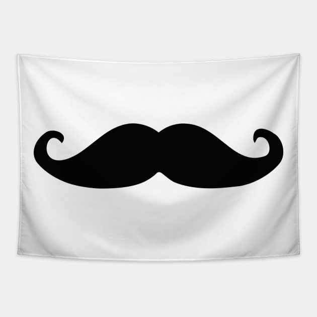 Beard Mustache Moustache Tapestry by Shirtbubble