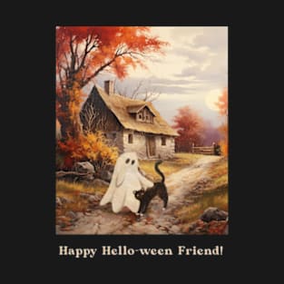 happy Halloween friend T-Shirt