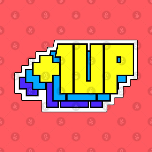 1 Up One up Life Video games Retro gaming by Tanguy44