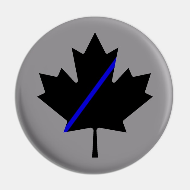 Thin Blue Line: Canada Pin by Canadian Conservative