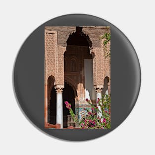 Morocco. Marrakech. The Saadian tombs. Pin