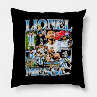 Lionel Messi All-Time Goal Scorer Pillow