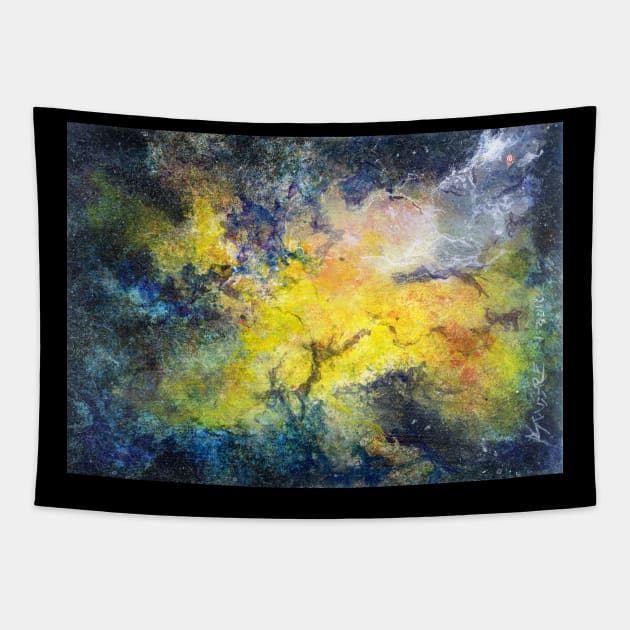 BORROWED "VOYAGER" BALLOOON  UNREACHABLY FAR Tapestry by MooreMythos