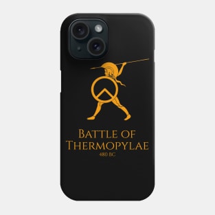 Battle Of Thermopylae Phone Case