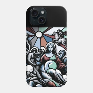 Mysterious art mixed decorative painting Phone Case