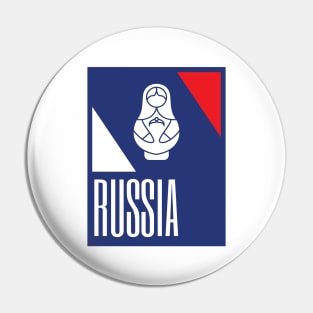 Russia Country Symbol Pin