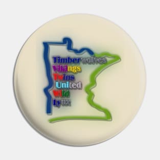 Minnesota Sports Pin